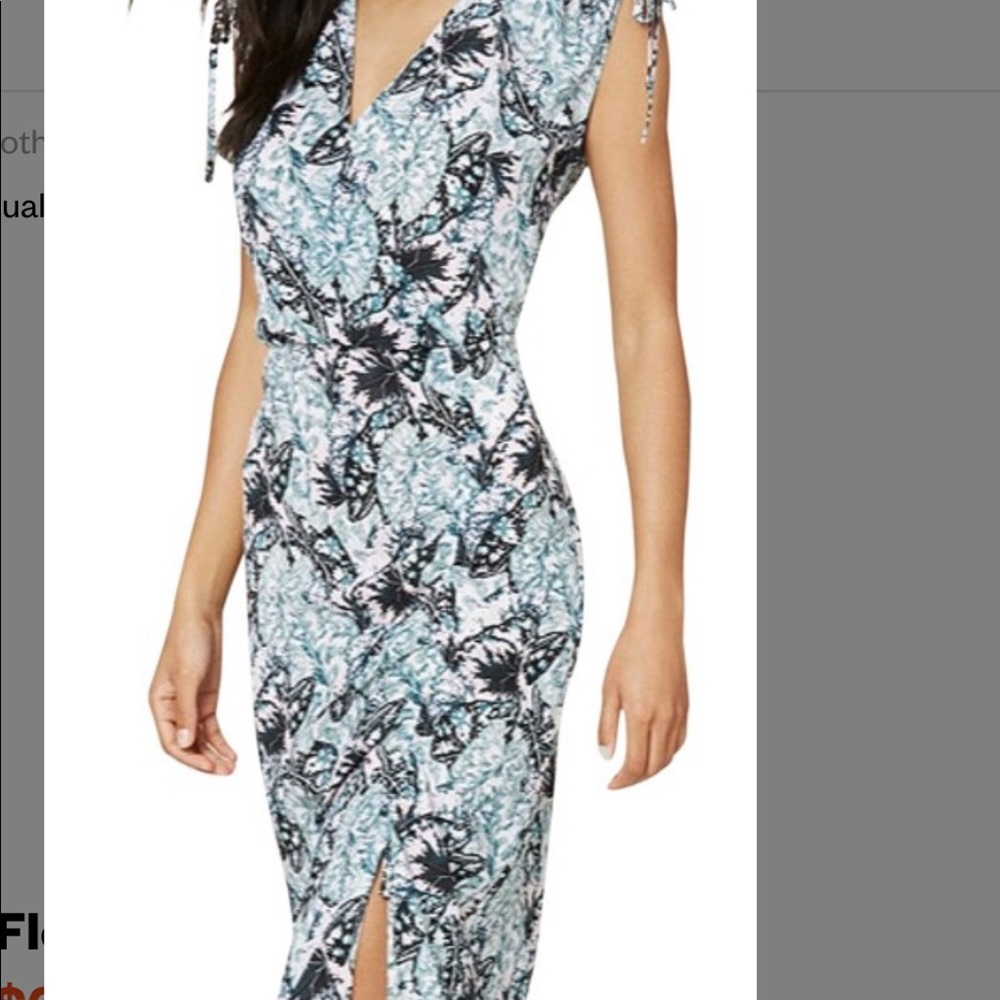 Bebe Floral Casual Maxi Dress